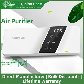 Οικιακός καθαριστής αέρα με όζον: απομακρύνει φορμαλδεΰδη, τεχνολογία αρνητικών ιόντων/όζοντος; χαμηλός θόρυβος κάτω από 36 dB; τροφοδοσία USB; κατάλληλο για χώρους 21-30 m²