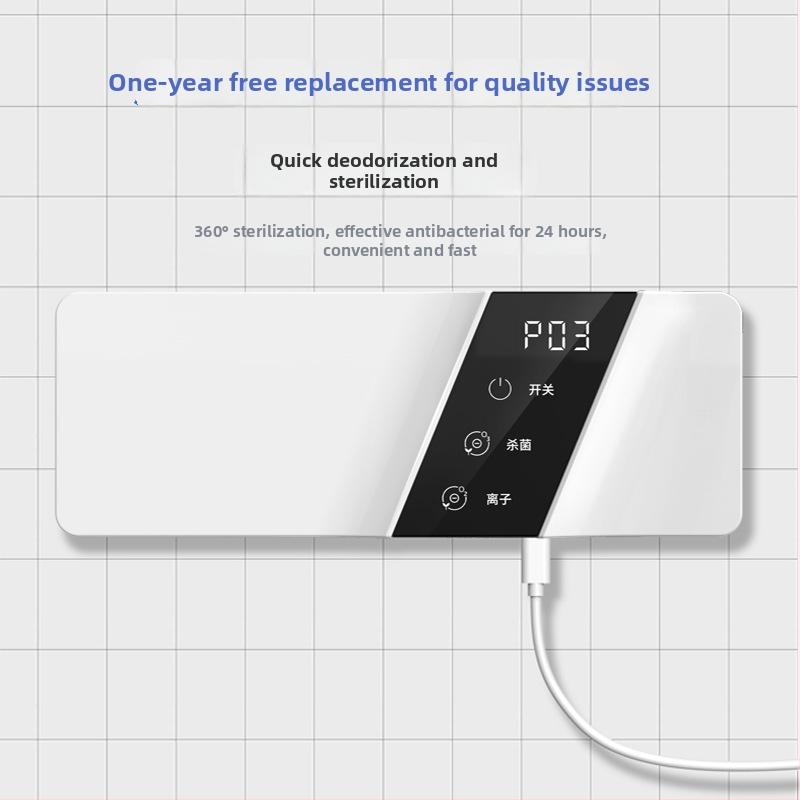 Οικιακός καθαριστής αέρα με όζον: απομακρύνει φορμαλδεΰδη, τεχνολογία αρνητικών ιόντων/όζοντος; χαμηλός θόρυβος κάτω από 36 dB; τροφοδοσία USB; κατάλληλο για χώρους 21-30 m²
