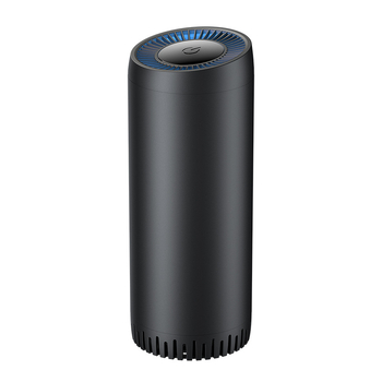 Αυτοκινητής καθαριστής αέρα | περίβλημα από κράμα αλουμινίου + ABS (Μοντέλο YJ-01; ισχύς USB 3W; συγκέντρωση αρνητικών ιόντων 1 600 000; τάση 5V)