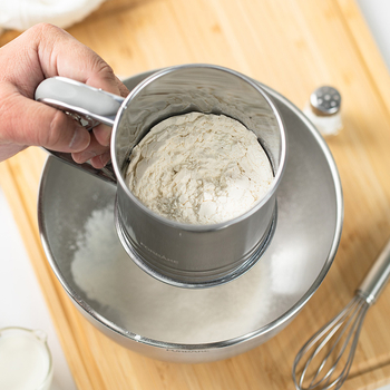 Prosijač brašna, ručni, poluautomatski, kućna upotreba