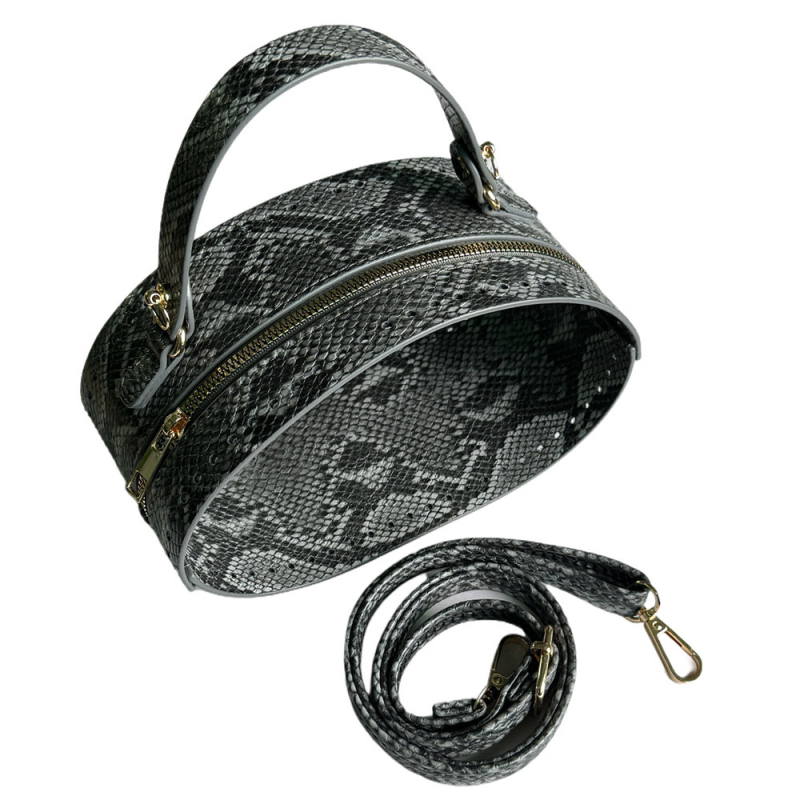 Υφαντό αξεσουάρ τσάντας με ριγέ σχέδιο, PU υλικό, εξαιρετικά ελαφρύ, μακριά ιμάντας ώμου