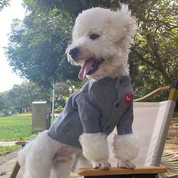 Kutyák és macskák számára gyapjú pulóver – uniszex, kötött stílus