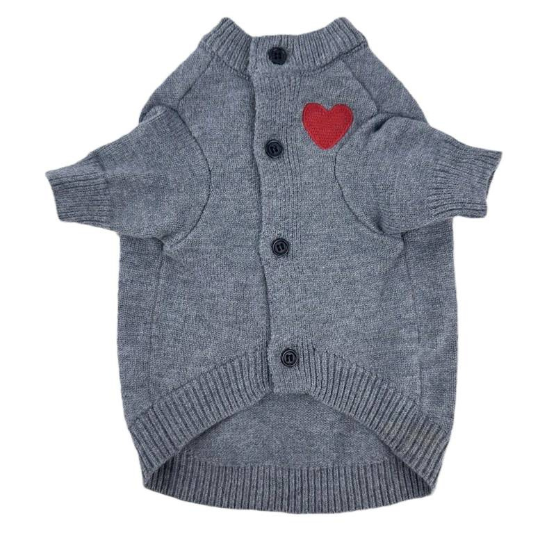 Kutyák és macskák számára gyapjú pulóver – uniszex, kötött stílus