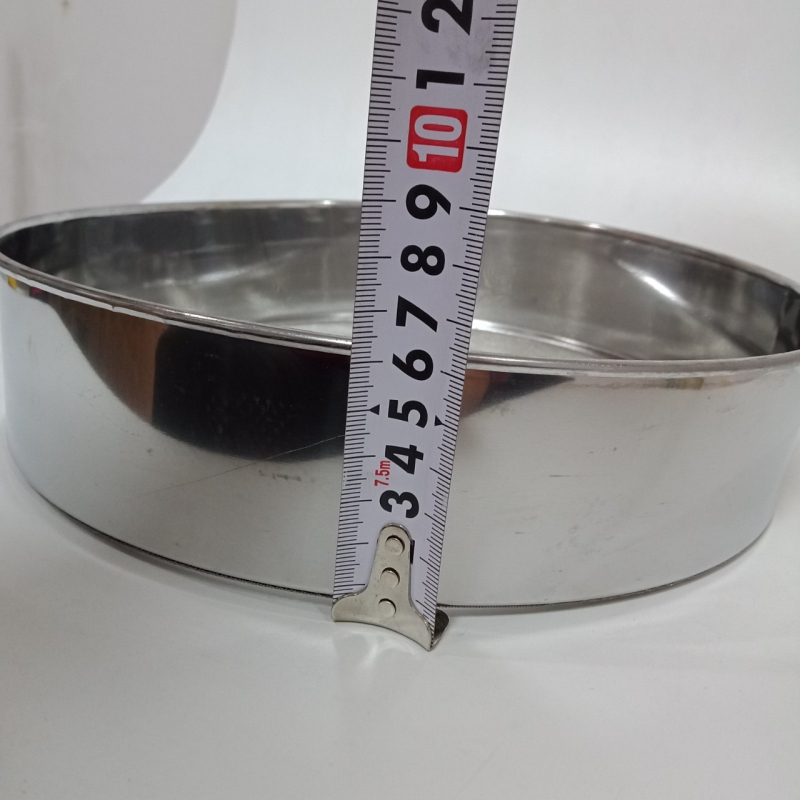 Sită de făină din oțel inoxidabil, plasă 28, pentru coacere și zahăr pudră, ustensilă de bucătărie de uz casnic