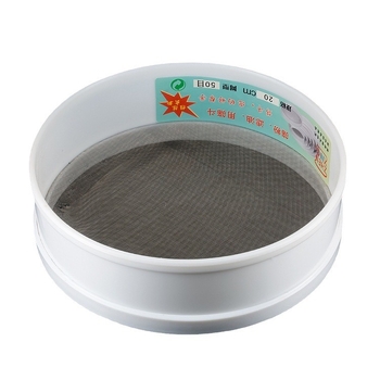 Sită de făină cu mâner din plastic — Brand Daxi, construcție din plastic, design minimalist modern