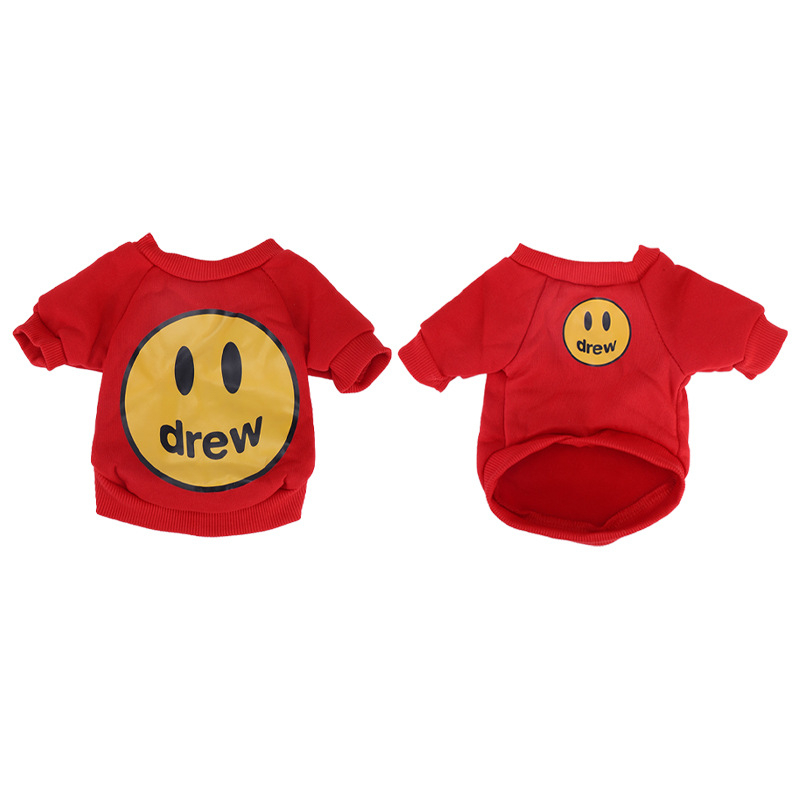 Pamut macska pulóver, angol stílus, mosolygós arc dizájn, szőrzet hullás elleni funkció