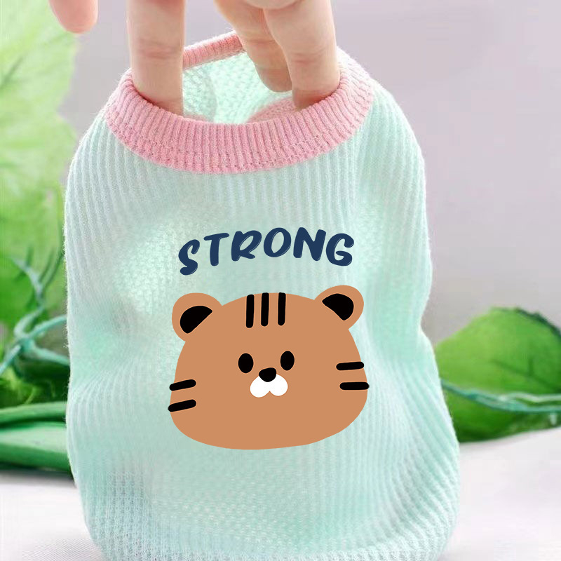 Macska mellény - Poliészter, mindennapi stílusú ruházat háziállatoknak, uniszex