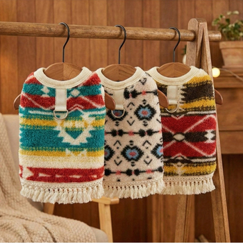 Poliesterski pulover za kućne ljubimce - Casual stil, zima i jesen