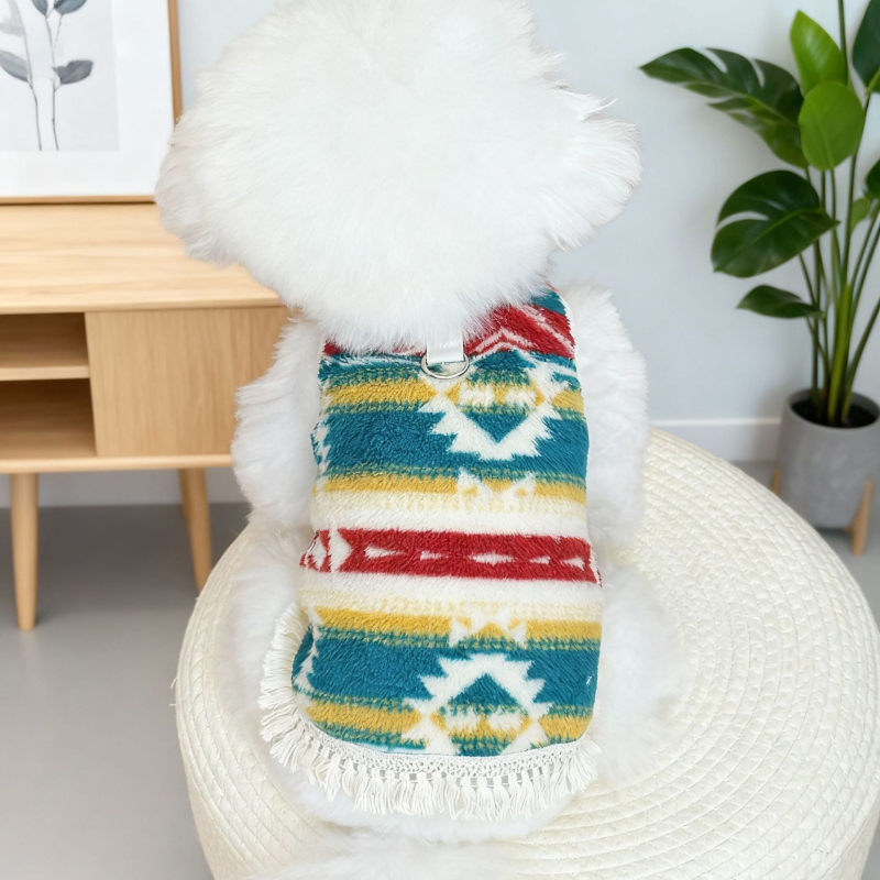 Poliesterski pulover za kućne ljubimce - Casual stil, zima i jesen