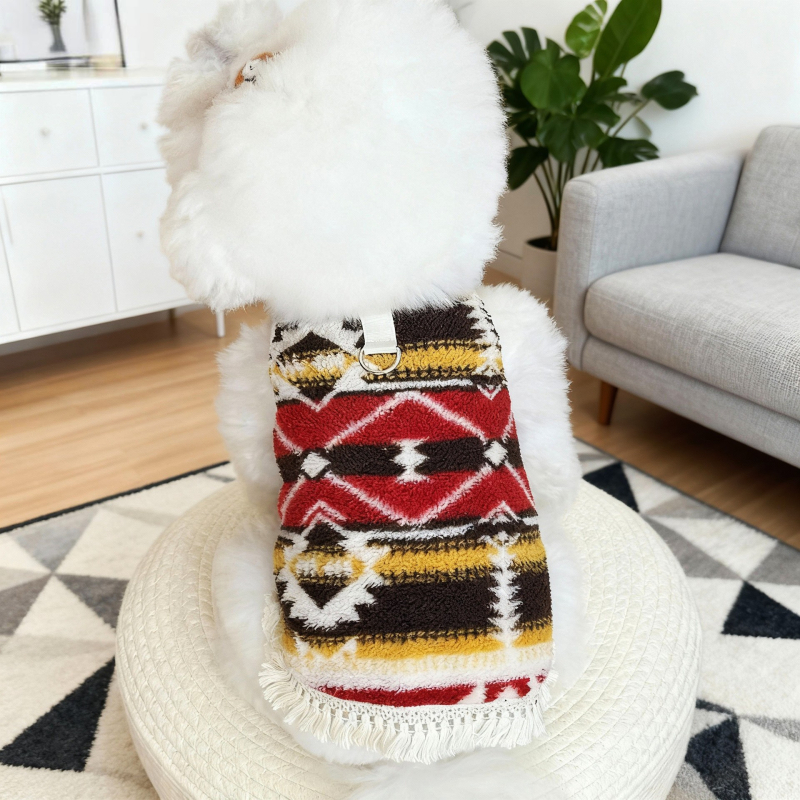 Poliesterski pulover za kućne ljubimce - Casual stil, zima i jesen