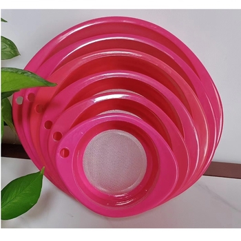 Plastično sito za brašno, 6-dijelni set, ručno, mrežasto sito za pečenje