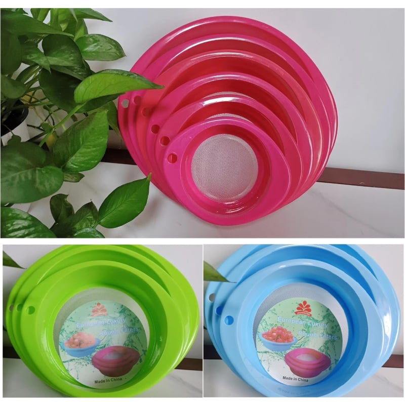 Plastično sito za brašno, 6-dijelni set, ručno, mrežasto sito za pečenje