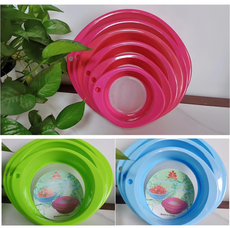 Plastično sito za brašno, 6-dijelni set, ručno, mrežasto sito za pečenje