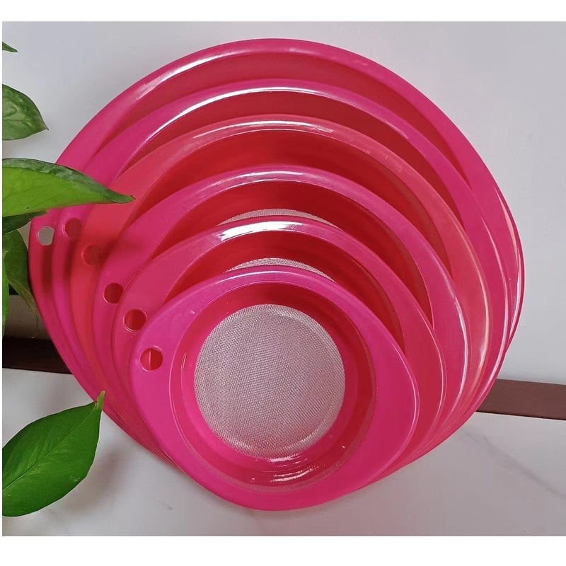 Plastično sito za brašno, 6-dijelni set, ručno, mrežasto sito za pečenje