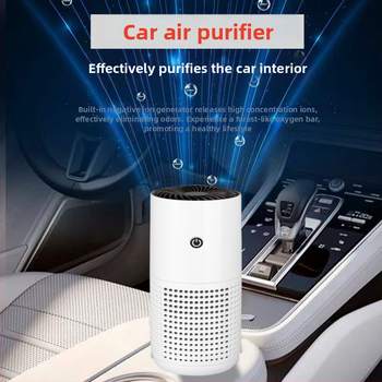 Automobilový čistič vzduchu E260 – ABS+PC, USB napájanie, 5V, 2W