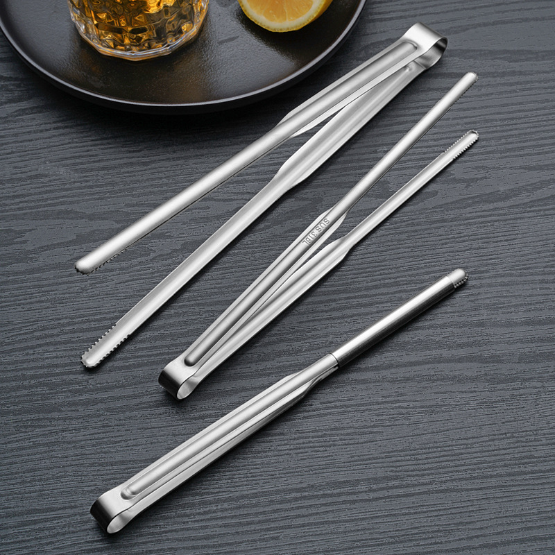 304 čelični klip za posluživanje, višefunkcionalan, protivklizni i protiv opeklina, otporan na visoke temperature; prilagođena obrada i tisak logotipa