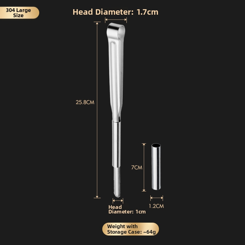 304 nerezová oceľová viacúčelová klipsa na servírovanie, protišmyková a proti popáleninám, vysokoteplotná odolnosť; spracovanie na mieru a tlač loga