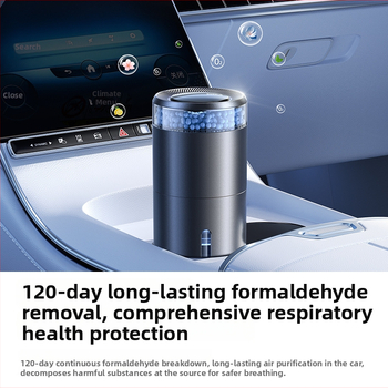 BASEUS DT mikromolekulárny dvojfázový deodorant pre auto – čistič vzduchu, model BS-CZ012, vhodné pre všetky vozidlá, hmotnosť 560