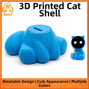 Meow Companion EchoEar 3D tlačený rotujúci vonkajší kryt pre mačku, LCD-kompatibilný