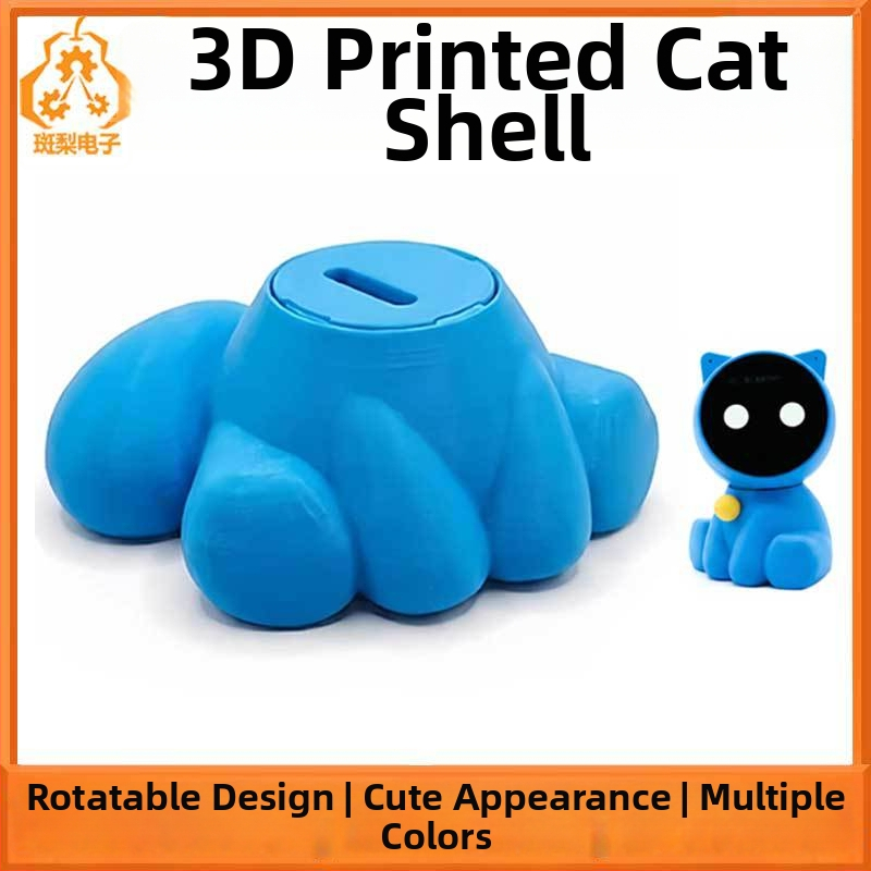 Meow Companion EchoEar 3D tlačený rotujúci vonkajší kryt pre mačku, LCD-kompatibilný