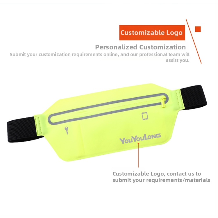 TOWADE Спортна талияна чанта за походи — дишаща, водоустойчива, ултралека, еластичен колан, катарама за безопасност