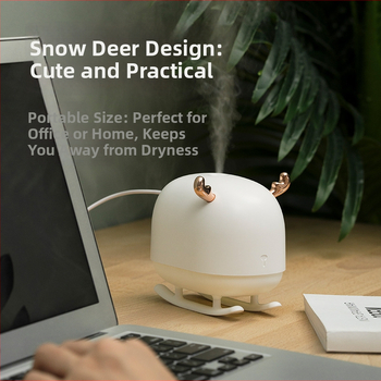 Υγραντήρας υπνοδωματίου με αρωματοθεραπεία, αθόρυβη λειτουργία, USB τροφοδοσία, δεξαμενή 0.5–1 L, κατάλληλος για χώρους έως 10 m²