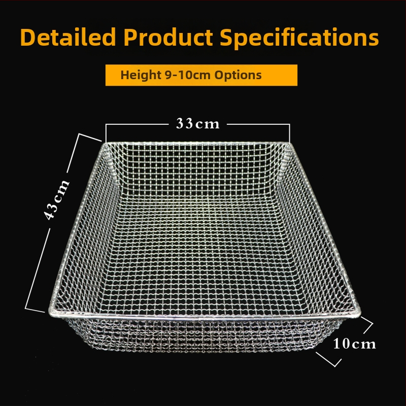 Štvorec sitko na múku z nehrdzavejúcej ocele, domáce použitie