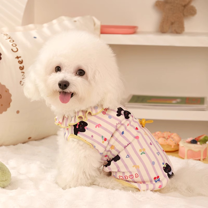 Kutyák hasi védő ruhája — anyagok: német bársony, gyapjú, mulberry selyem; stílus: aranyos; universal