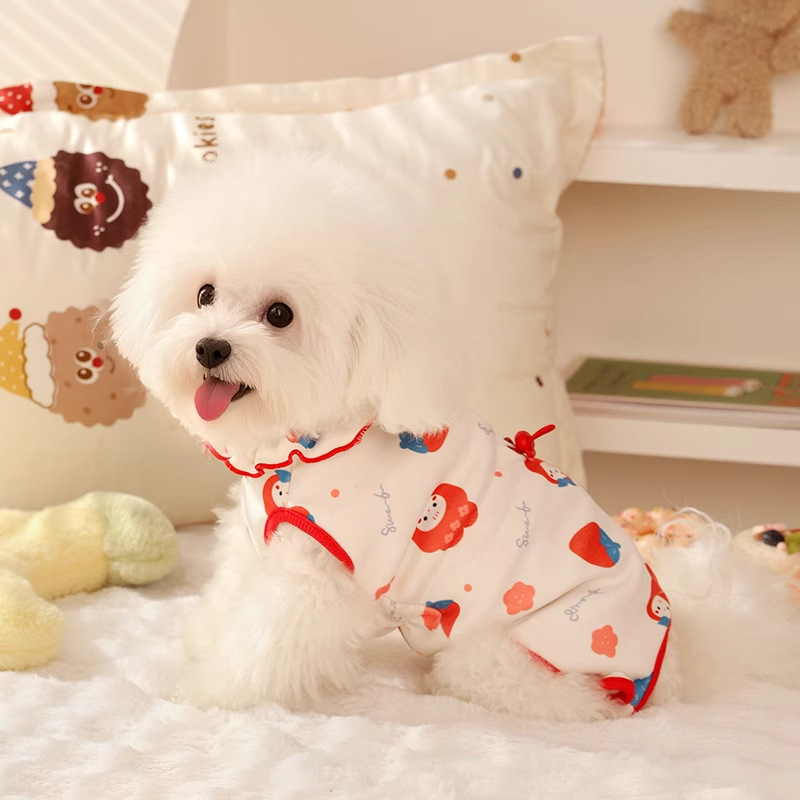 Kutyák hasi védő ruhája — anyagok: német bársony, gyapjú, mulberry selyem; stílus: aranyos; universal