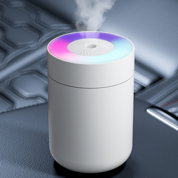 Υγραντήρας υπερηχητικός για γραφείο και οικία, USB τροφοδοσία, δεξαμενή 0.5 L, 1 έξοδος ομίχλης, ήσυχος ≤36 dB, χρονοδιακόπτης 2–8 ωρών