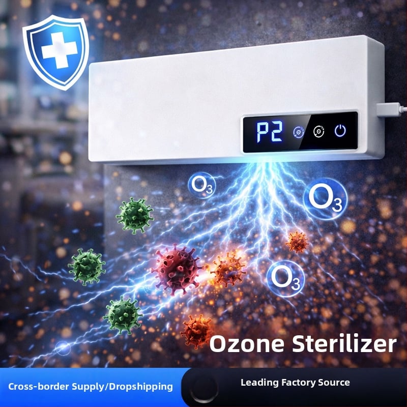 Μίνι απολυμαντικό όζον για φορμαλδεΰδη και απομάκρυνση οσμών, με αρνητικά ιόντα και όζον, ροή αέρα 50 m3/h, θόρυβος κάτω από 36 dB, τροφοδοσία USB