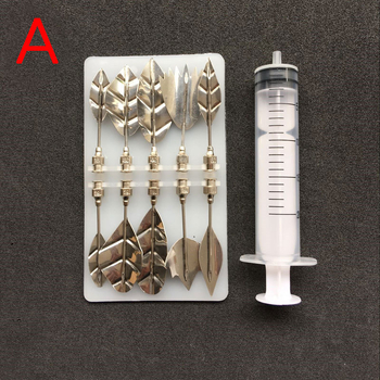 3D zselés torta és fondant virágok díszítő eszközök készlet, 10 rozsdamentes acélcsúcs, zselés puding töltéshez és virágdíszítéshez, karton blister csomagolás