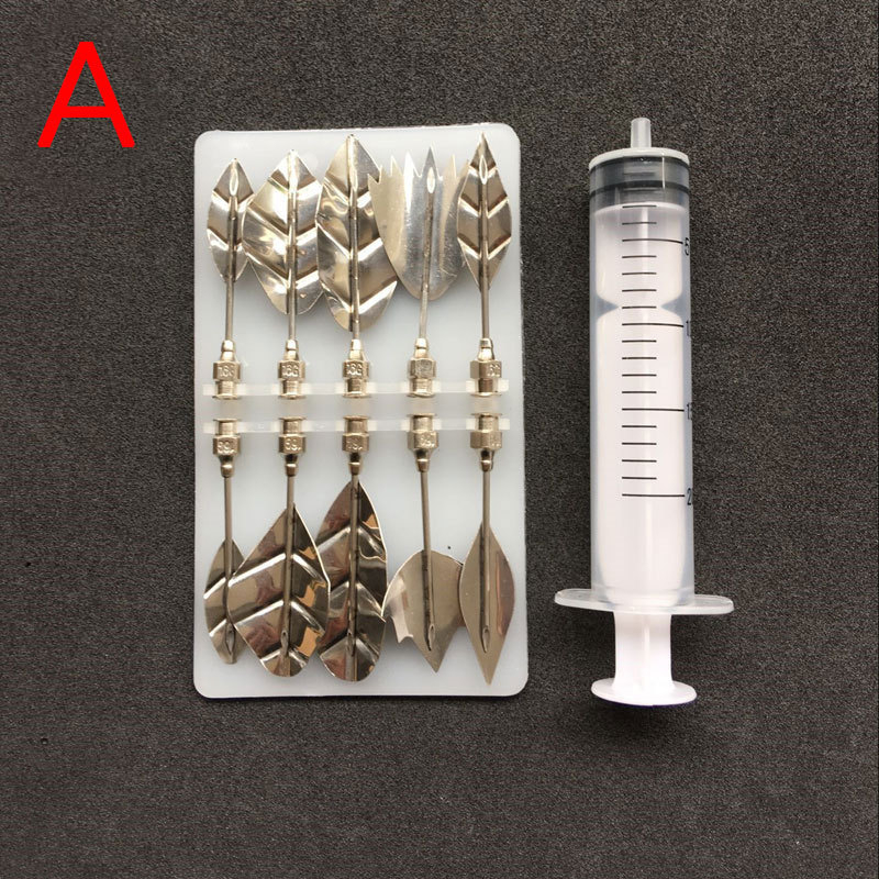 3D zselés torta és fondant virágok díszítő eszközök készlet, 10 rozsdamentes acélcsúcs, zselés puding töltéshez és virágdíszítéshez, karton blister csomagolás