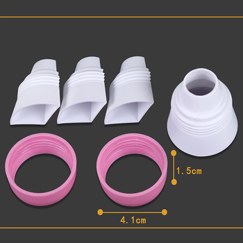 Set nastavaka za ukrašavanje kolača – 16 nastavaka + 2 pretvarača, plastični, za ukrašavanje torti
