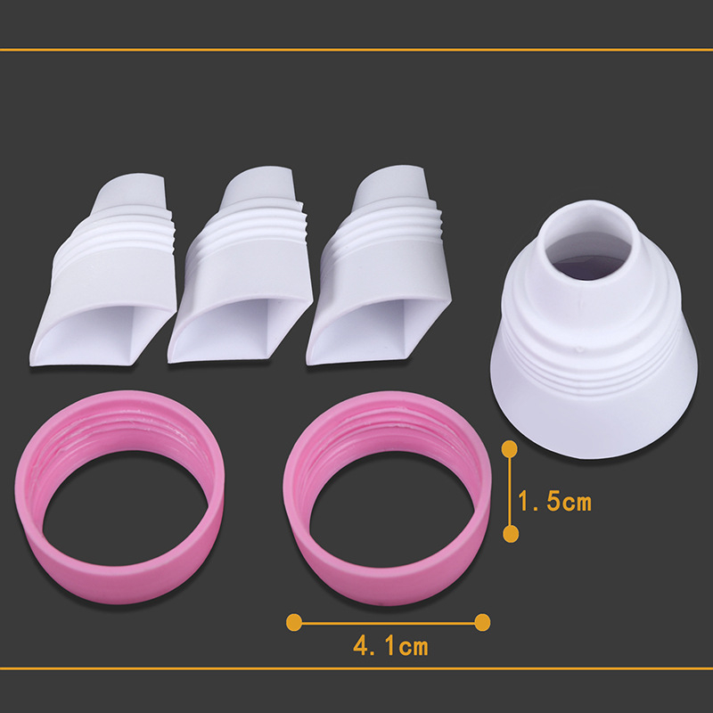 Set nastavaka za ukrašavanje kolača – 16 nastavaka + 2 pretvarača, plastični, za ukrašavanje torti