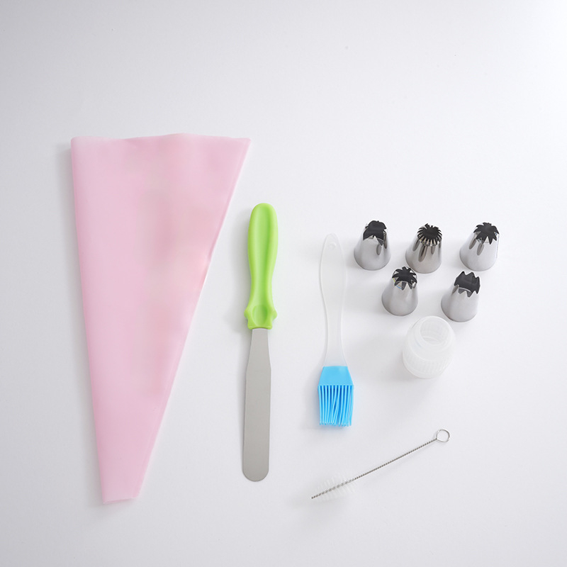 Набор декоративни върхове за украса, неръждаема стомана + EVA + PP, код 505, за печене на торти