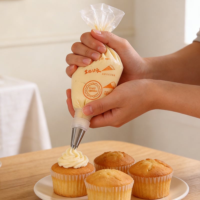 Naher tortadi dekoráló zacskó, ABS anyag, modern minimalista stílus