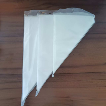 Nyomózsák, vastagított egyszer használatos háztartási krémtáska, HDPE, 100 db/csomag, díszítéshez, 2022-ben bevezetve