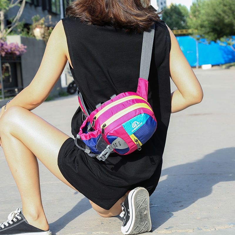 Vikani найлонова спортна поясна чанта за мъже, водоустойчива, с голям капацитет, подходяща за ледени и снежни спортове