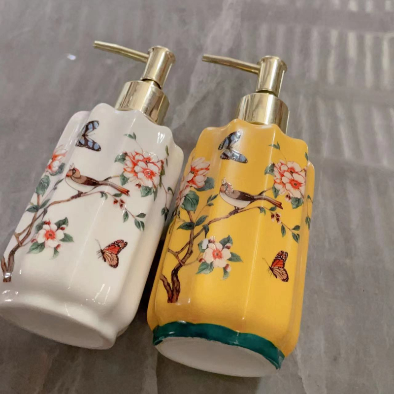 Ceramicna boca s dozatorom za tekućine (Materijal: keramika visoke temperature; Ispis logotipa moguć; Pokloni za rođendane, praznike, novi dom)