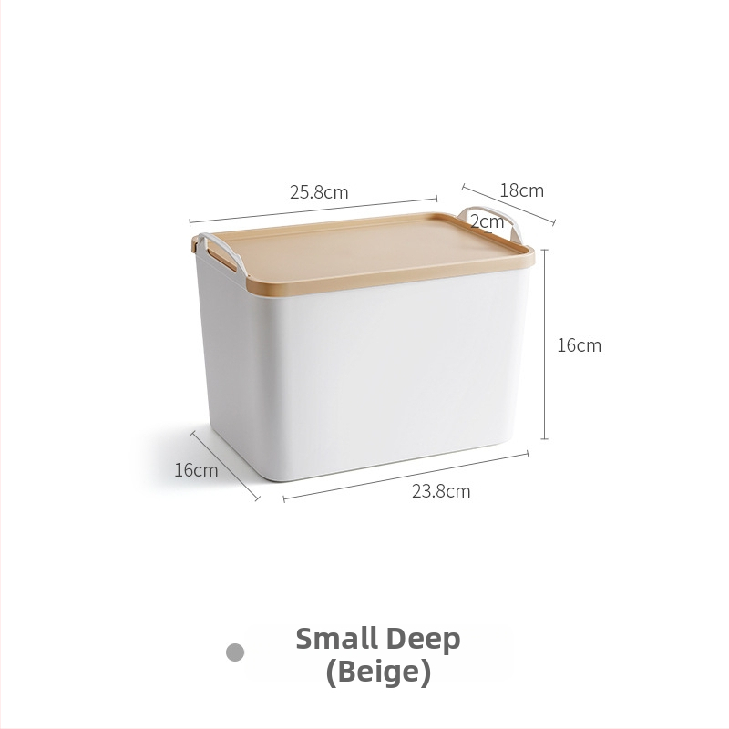 PP plastična kutija za skladištenje sa poklopcem, kapacitet 20L, model S0450, set od 16 komada, višenamjenski organizator
