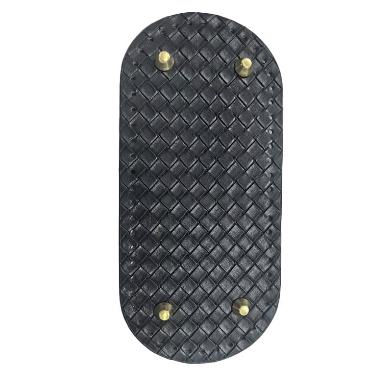 Долна плоча за чанти с имитирана тъкана кожа, водоустойчива, ретро стил Европа–САЩ, пролет 2026