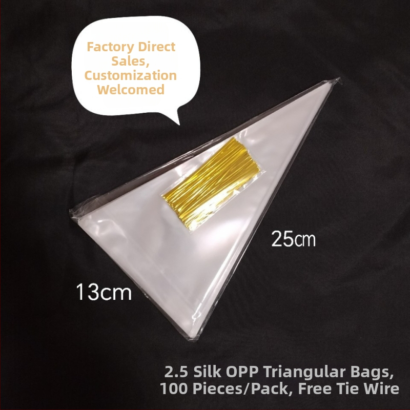 Plastová zdobovacia vrecko (trubička) – materiál OPP, horúci rez, nosnosť 3 kg, možnosť prispôsobiť a tlačiť logo