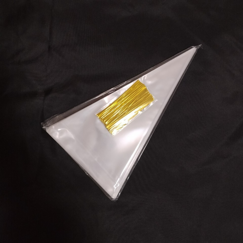 Пластмасова торба за декорация/шприц торба, ОПП материал, горещо изрязване на ръба, товароносимост 3 кг, възможност за персонализация и печат на лого