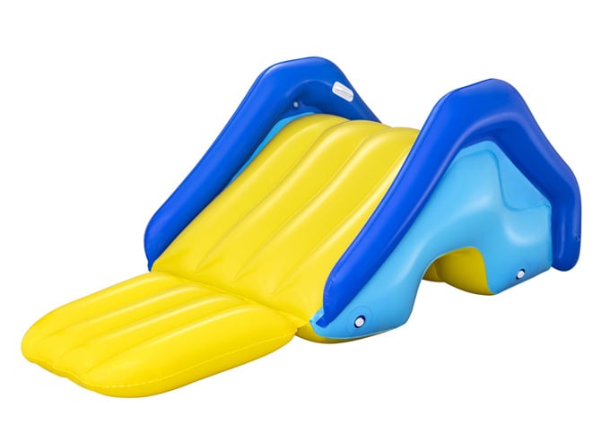 Baishile PVC vodeni tobogan za bazen s raspršivanjem vode, interaktivna nafukljiva igračka za djecu 7–14 godina