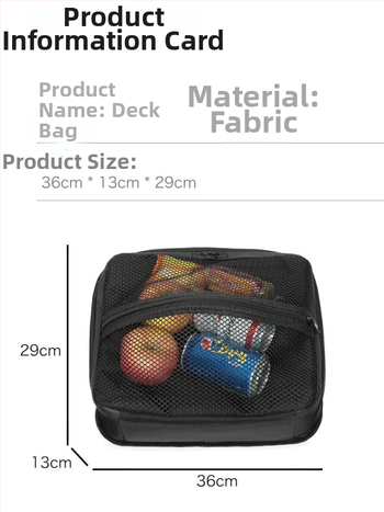 Izolačná taška na SUP – nylon, univerzálna, viacfunkčná sieťová taška a palubná taška