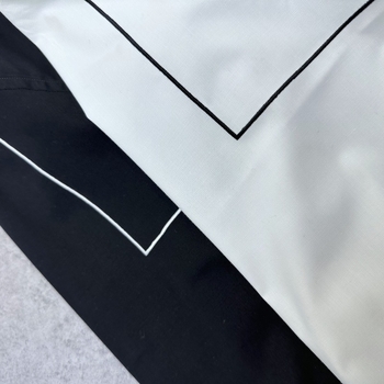 Cămașă pentru bărbați cu broderie de albine, croială slim, guler rever, mâneci lungi, amestec de bumbac