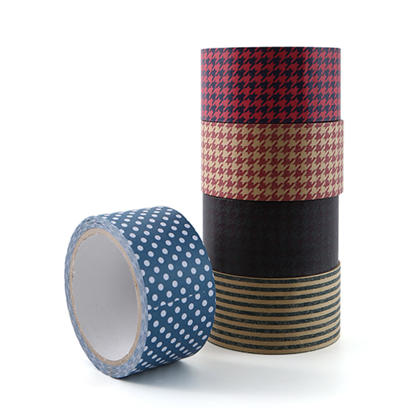 Bandă Kraft pentru ambalare cu adeziv pe bază de pânză, vâscozitate înaltă, rezistență la temperaturi 0-70°C, potrivită pentru ambalare și sigilare