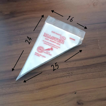 Jednokratna debela vrećica za ukrašavanje, trokutasti vrh, HDPE