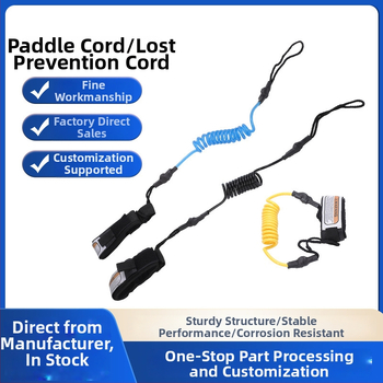 Bezpečnostná šnúra na surfboard – TPU, všeobecné použitie, pre wakeboard a surfboard